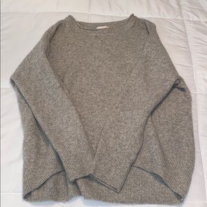 Oversized grey sweater